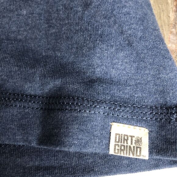 T-Shirt - Dirt and Grind - XL Blue - Picture 4 of 5